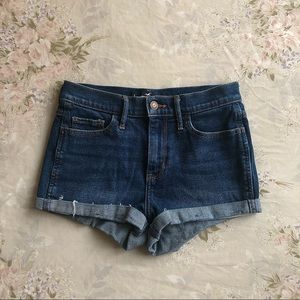 Hollister High Rise Denim Shorts